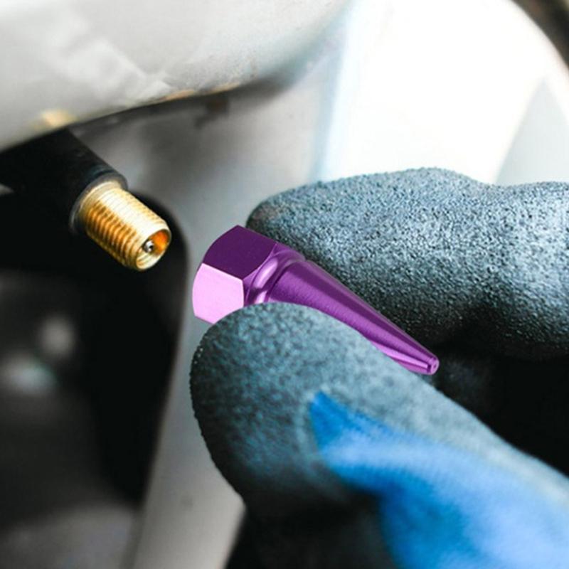 Universal SUV Trucks Bikes Motorcycles Corrosion Resistant Tire Valves Covers for Road Trips and Off Roading Adventures