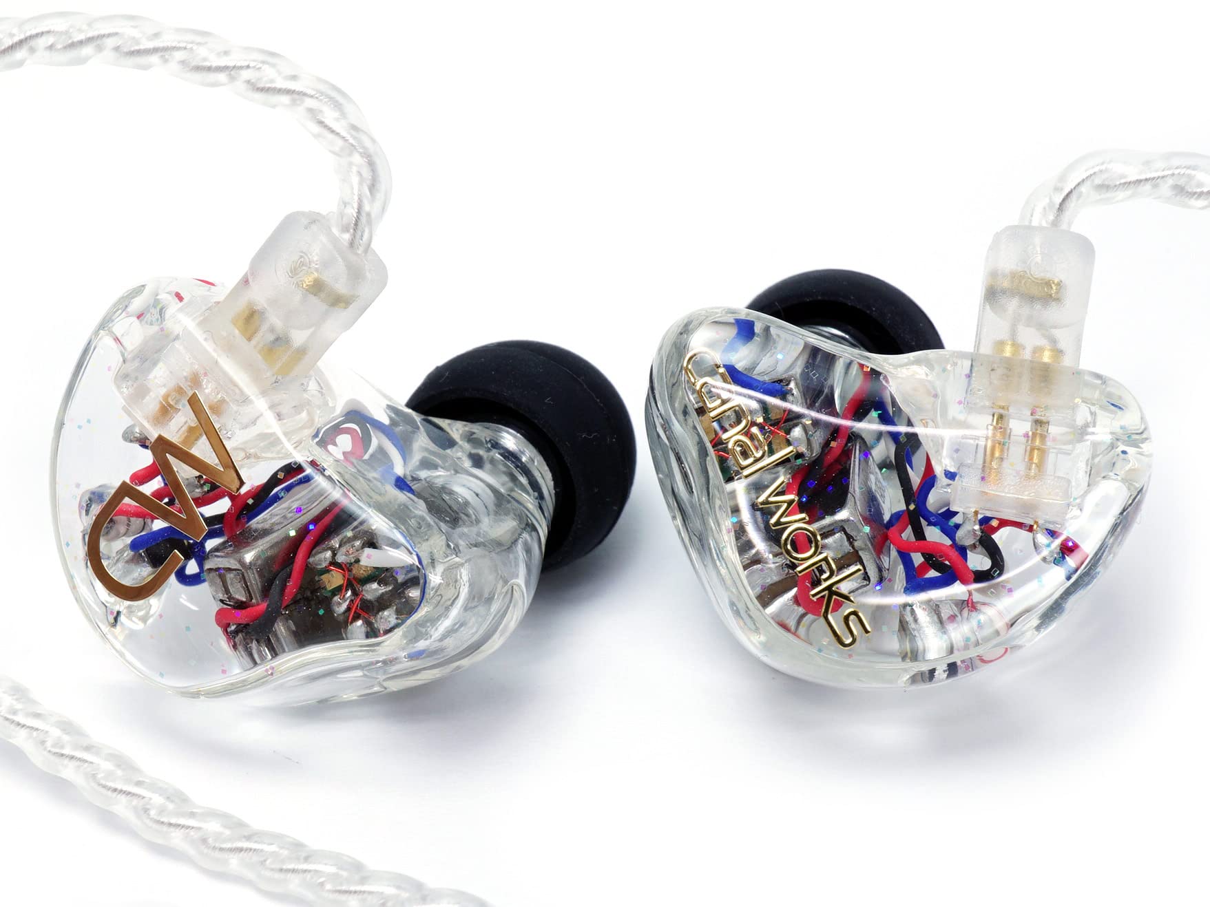 

Canal Works Universal Monitor Wired 2pin Earphone Universal Monitor In-Ear CW-U17QD 3.5mm 2way/6driver In-Ear