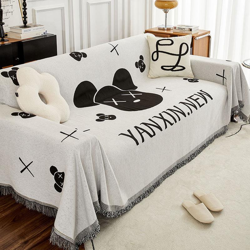 

Chenille Sofa Towel Four Seasons Universal Sofa Cover All-Inclusive Simple Modern Integrated Cushion Cloth Cover 180*130cm
