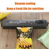 Elektrischer Vakuum-Lebensmittelversiegeler, automatischer gewerblicher Haushalt, Küche, Versiegelungsmaschine, Verpacker mit 10 Stück Sparbeuteln