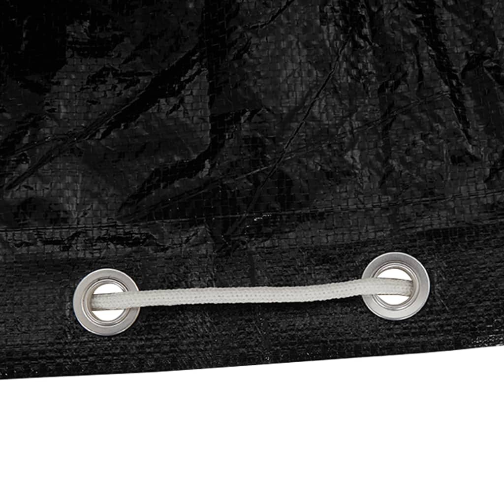 Vidaxl Garden Furniture Cover, 16 Eyes, 325X205X90 Cm, Rectangular