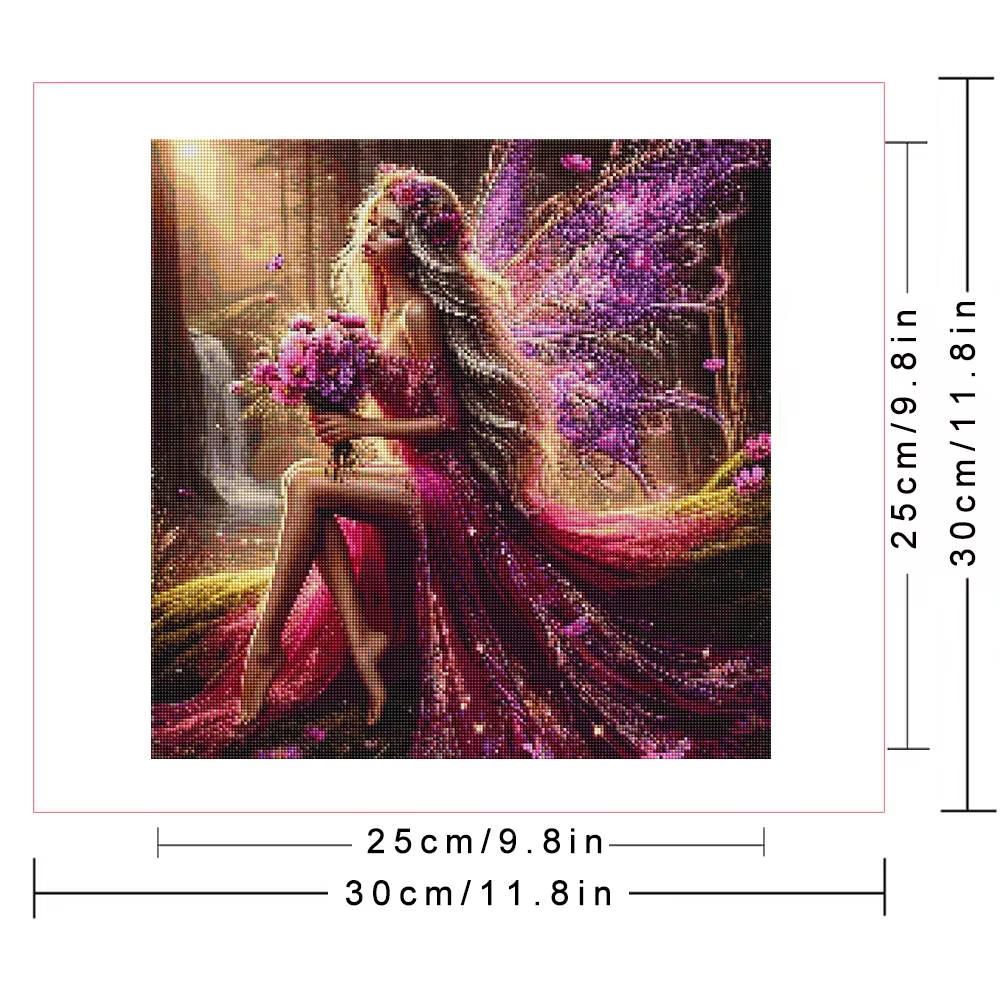 Diamond Painting Kit Spirit Women Portrait Full Round Diamond Mosaic Home Decoration Modern