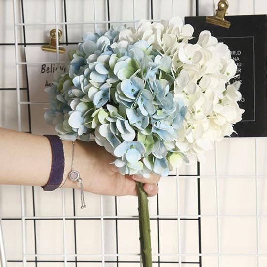 Unique Fake Hydrangeas Minimalist UV-resistant Artistic
