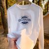 Lange Mouwen T-shirt Heren Ronde Hals Lente en Herfst Nieuw Trendy Binnenkleding Basis Veelzijdig Eenvoudig Top