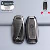 Nissan Key Case: Compatible with Qashqai, Kicks, X-Trail, Murano, Tiida, Sylphy, Pathfinder - Premium Unisex Car Key Shell & Buckle