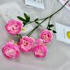 Peony Flower Artificial Wedding Hotel Restaurant Decoration Desktop Ornament