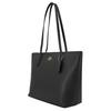 Coach Zip Top Tote 30 Simple Tote Bag Women Tote Bags Black 4454-IMBLK