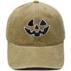 Halloween pumpkin grimace embroidered baseball cap European and American washed retro jack lamp holiday casual dad hat