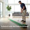 Golf Putting Mat with Track Portable for Garage