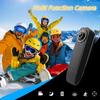 4K HD Handheld Outdoor Sports Cam, Mini Pen-Sized IR Night Vision Camcorder, Portable Body Worn DV Recorder