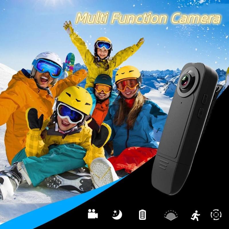 4K HD Handheld Outdoor Sports Cam, Mini Pen-Sized IR Night Vision Camcorder, Portable Body Worn DV Recorder