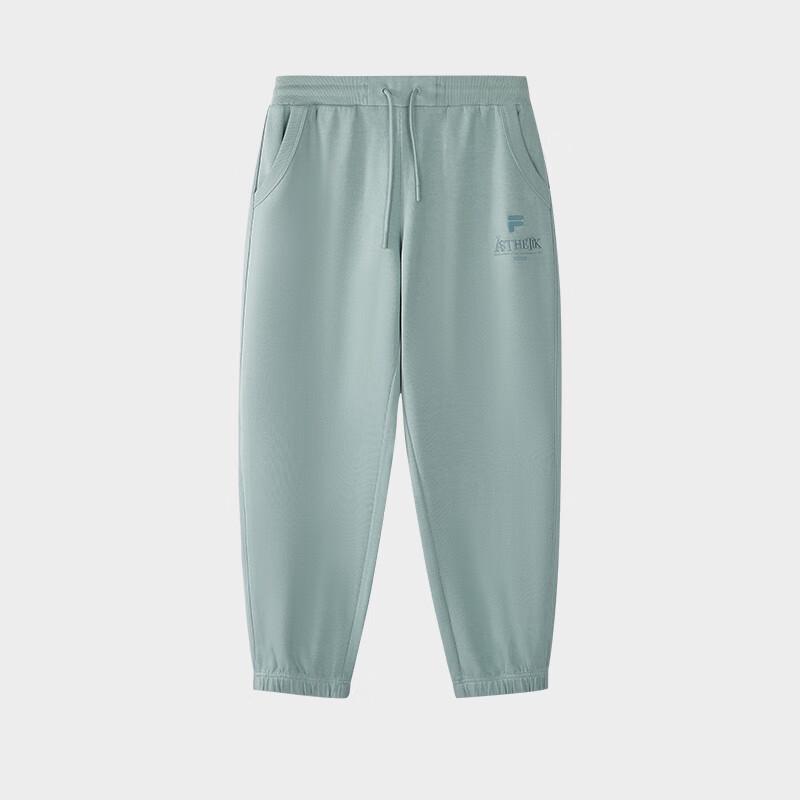 FILA FUSION Men s Casual Loose Knit Cuffed Pants L