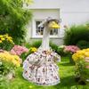 with Hat Goose Statue Skirt Hat Porch Goose Costume Lawn Goose Costume  Yard Statue