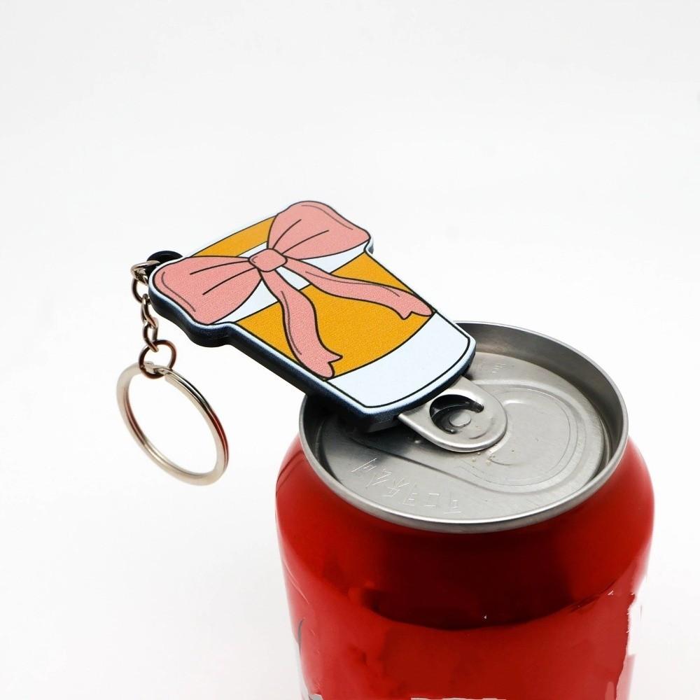 Beautiful Practical Bow Keychain Bottle Opener Bow Tie Shape Bow Jar Remover Beer Kitchen Tool