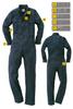 Kurodaruma Long Sleeve Clothes Jumpsuit 49058 Cotton Work Clothes Annual Coveralls Easy To Move All Seasons [Musashino Uniform] 100% Year-round Men's