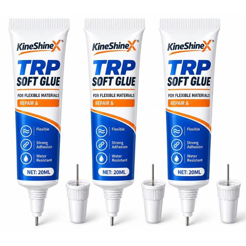 20Ml Trp Soft Repair Glue Strong Adhesion Flexible Bond Water Resistant For Fixing Silicone Toys And Diy Crafts