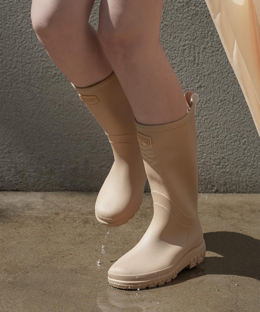 Chaakan Rosalyn Waterproof Rain Boots (2 Types) (Mid, Long) (Type B)