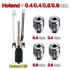 Neues Upgrade Hotend für Creality K1C/K1 MAX Hotend Austauschbare Düse Messing Hart Für K1 SE Hotend Kit 3D-Drucker