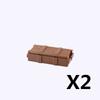 Militär Szene MOC Bausteine Spielzeug Zubehör Soldat Figur Stacheldraht Sandsack Zelt Medizinische Box Kette 30104 Straßensperre K042