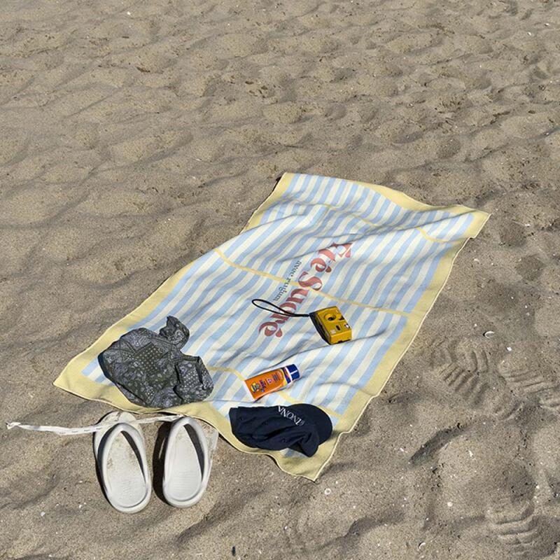 Lemon Zest Beach Towel 65x140cm