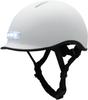 Bringer CE Certified Bicycle Helmet with Front and Rear LED Adjustable and Magnetic Buckle for Emergency Preparedness GURI-MET (Large, White)