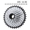 Bicycle Freewheel 6 7 8 9 10 Speed 11t-36t Mountain Bike High-strength Steel Modified Threaded