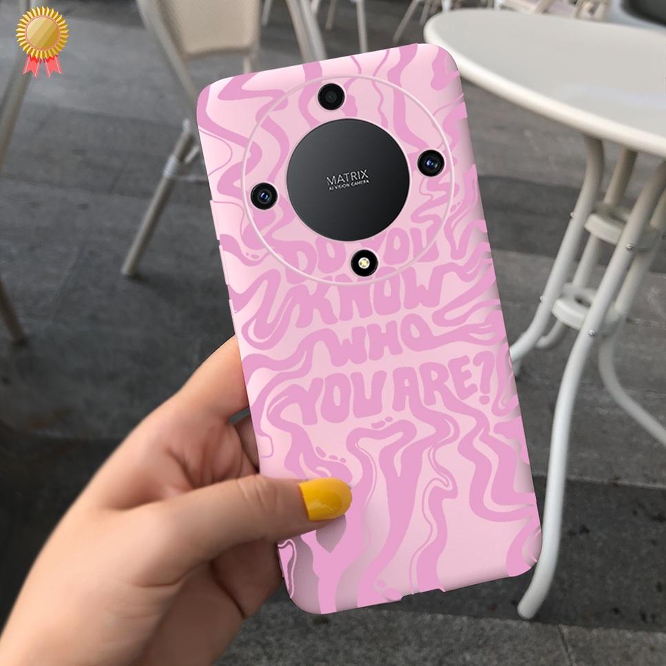 Luxury Case For Honor X9a Soft TPU Capa COOL New Cute Animal Painted Back Coque For Honor X9a X8A X7A 9XA 8XA 7XA  Bumper Bags