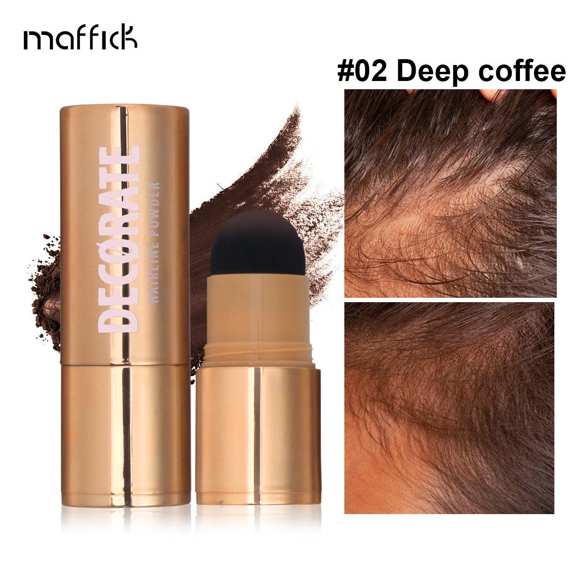 

MAFFICK Пудра для контуринга линии роста волос: Водостойкий, Потостойкий, Стойкий.