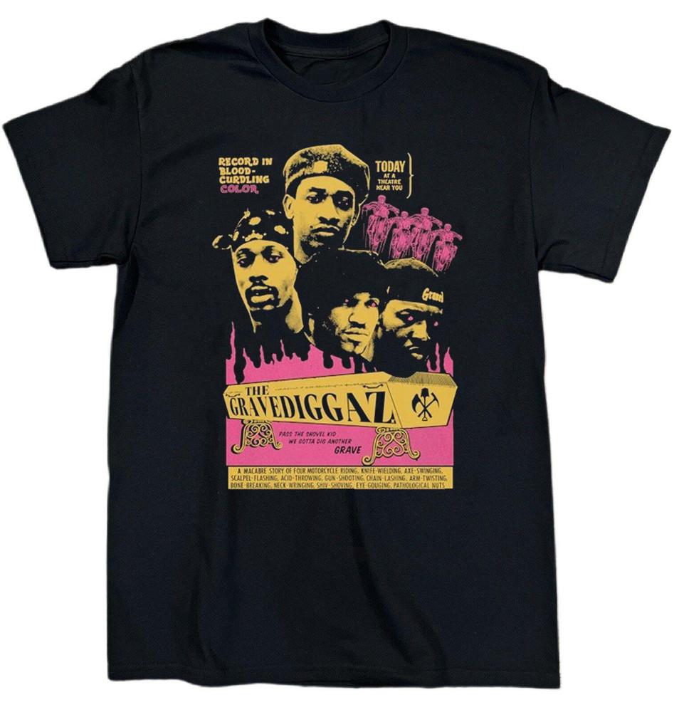 New GRAVEDIGGAZ Band Tour Heavy Cotton Black S-5XL T Shirt TT257 Unisex T-Shirt M