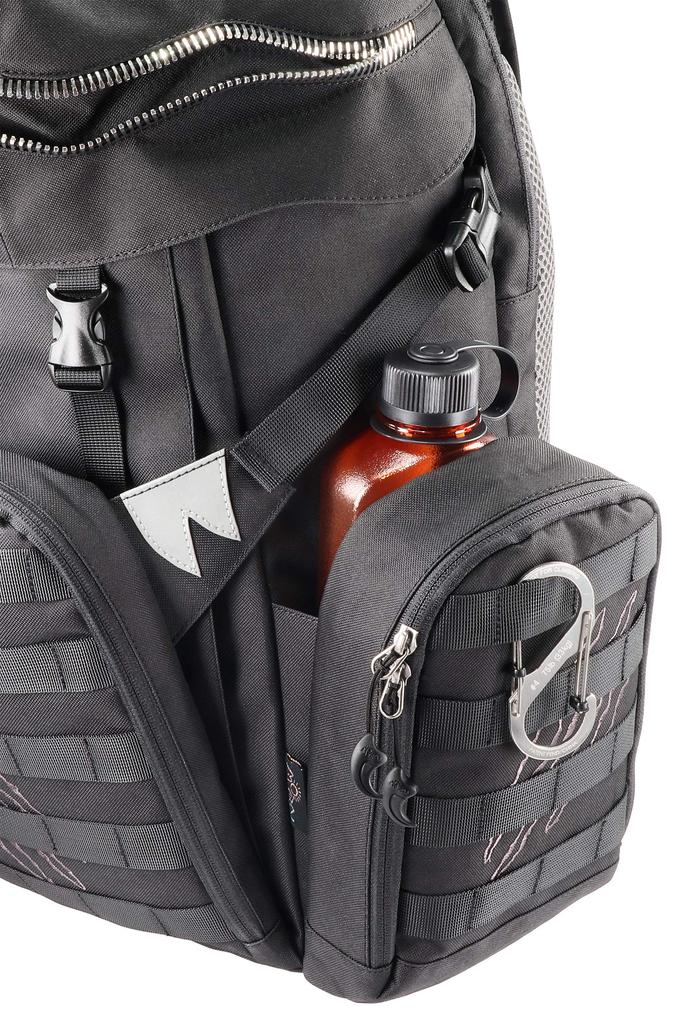 Morn Creations Tyrannosaurus Backpack, Large, TR-101 (Black)