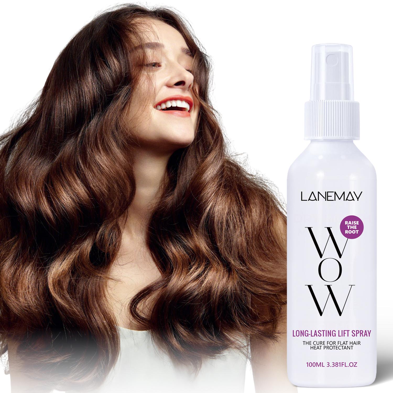 

Спрей для длительного объема-СПРЕЙ ДЛЯ УПЛОТНЕНИЯ КОРНЕЙ-Средство для плоских волос, Термозащита, Не липкий и не жесткий, 100 мл