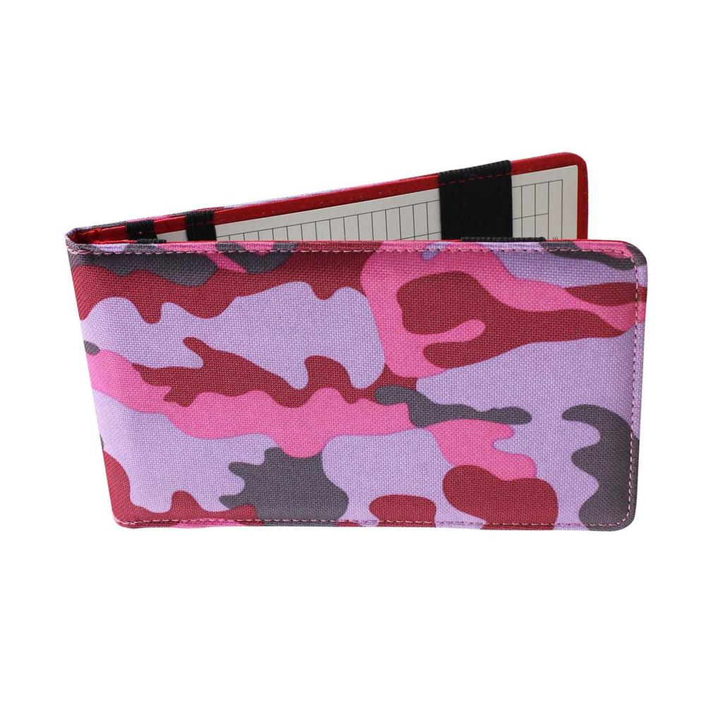 Golf Scorecard Holder Golf Journal Notebook Oxford Cloth Club Yardage Book Golf Gifts for Women and Men Golfers