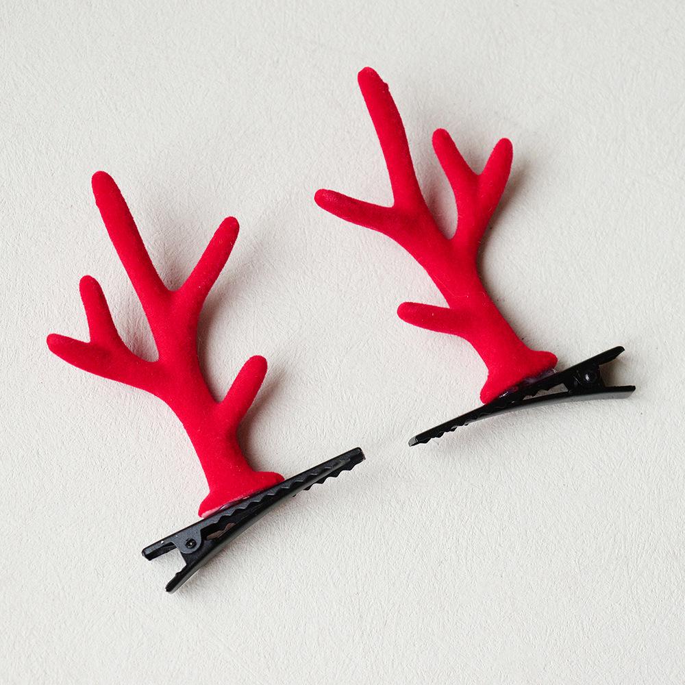 

Рождественская заколка для волос в виде рогов - Милый сказочный принцессный стиль