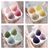 4 Pièces Éponge Maquillage Œuf Houppette Cosmétique Éponges Fond de Teint Houppettes Poudre Accessoires Maquillage Femmes Outils Beauté