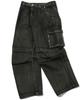 CPGN STUDIO Wide Cut Cargo Denim Pants Smoked Tan