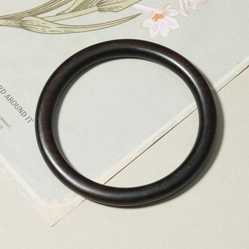 

Браслет из черного дерева Детское новое украшение в китайском стиле Зеленый сандал Деревянный культурный артефакт Деревянный браслет Простой браслет Мужской браслет Ebony Bracelet_hand circumference 61-62mm