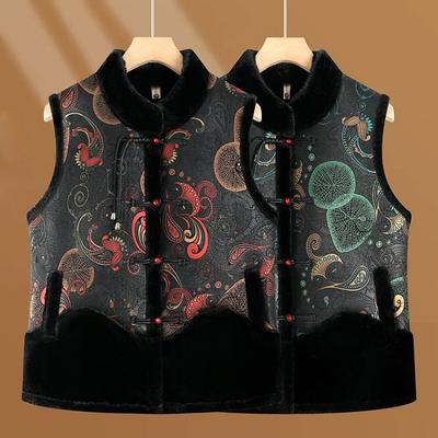 Autumn and Winter Velvet Thickened New Coat Vest Women's Vest Vest Women's