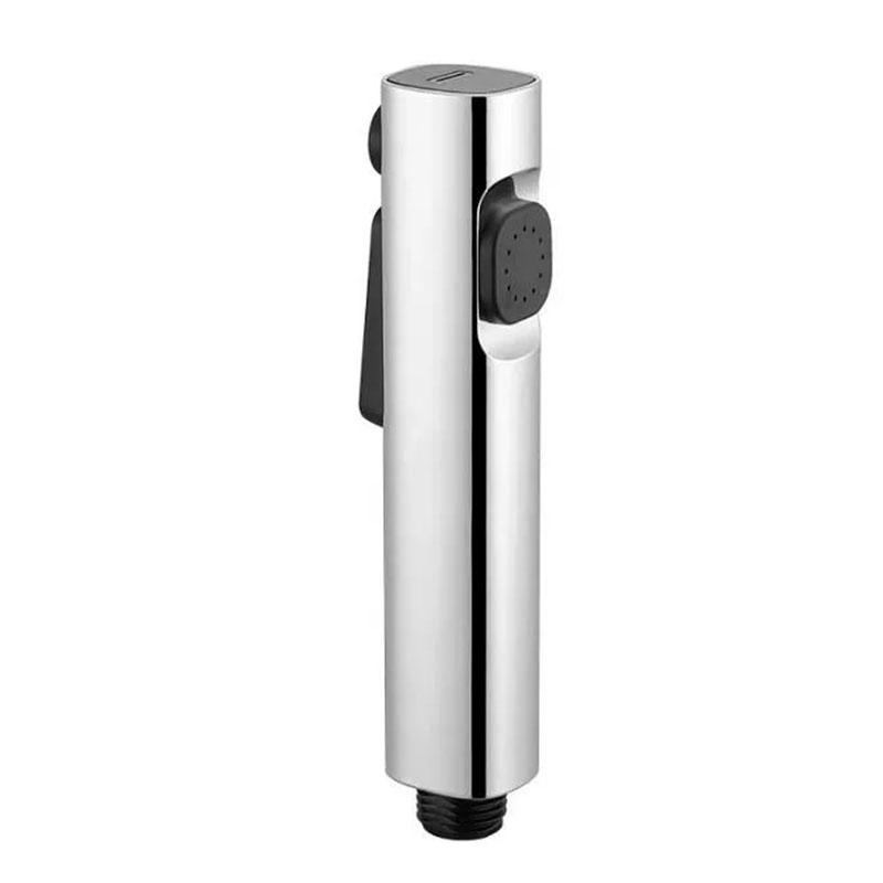 2 Way ABS Handheld Bathroom Black Sliver Shower Head High-pressure Toilet Bidet Sprayer Faucet For WC Bathroom Accessories