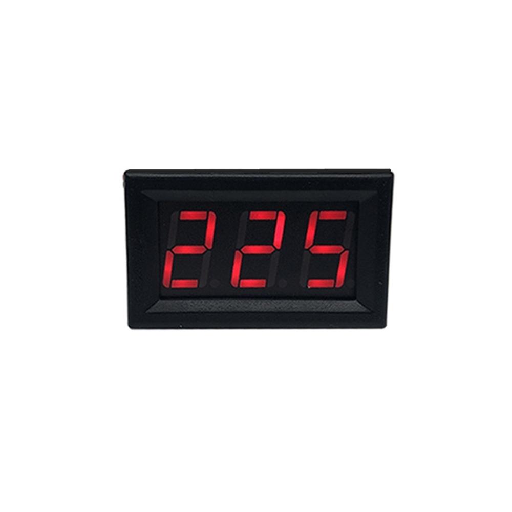 AC 30-500V 0.56inch AC Voltmeter 220V 3 Phase 380V Universal LED Digital Display Two Wire Digital Meter Red Green Blue