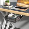 Drawer Storage Box Under Table Hidden Self-Adhesive Drawer Type Storage Cabinet Office Desk Organizing Large Capacity Drawer