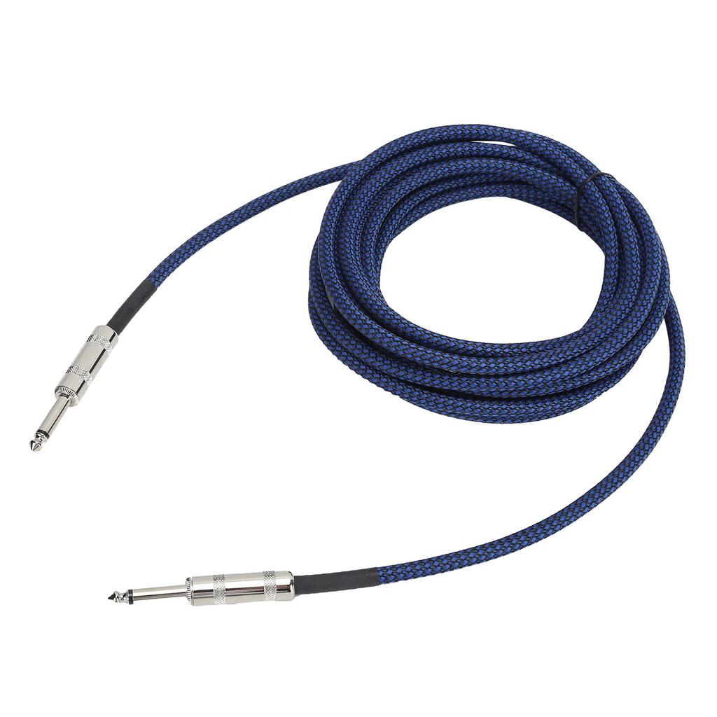 JORINDO 6.35mm Guitar Cable Low Noise Musical Instrument Amp Cord 1 4in 6m   19.7ft