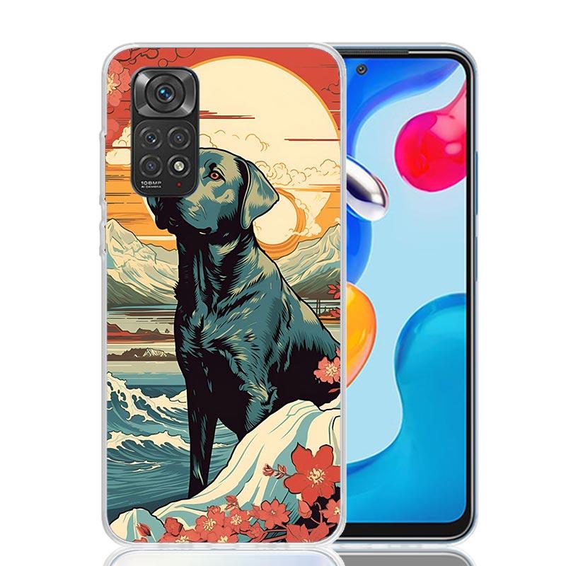 Labrador Retriever Dog Case Phone Cover for Xiaomi Redmi Note 14 13 12S 12 11S 11 11T 11E 10S 10 Pro Plus 5G Trend Fundas Note 1