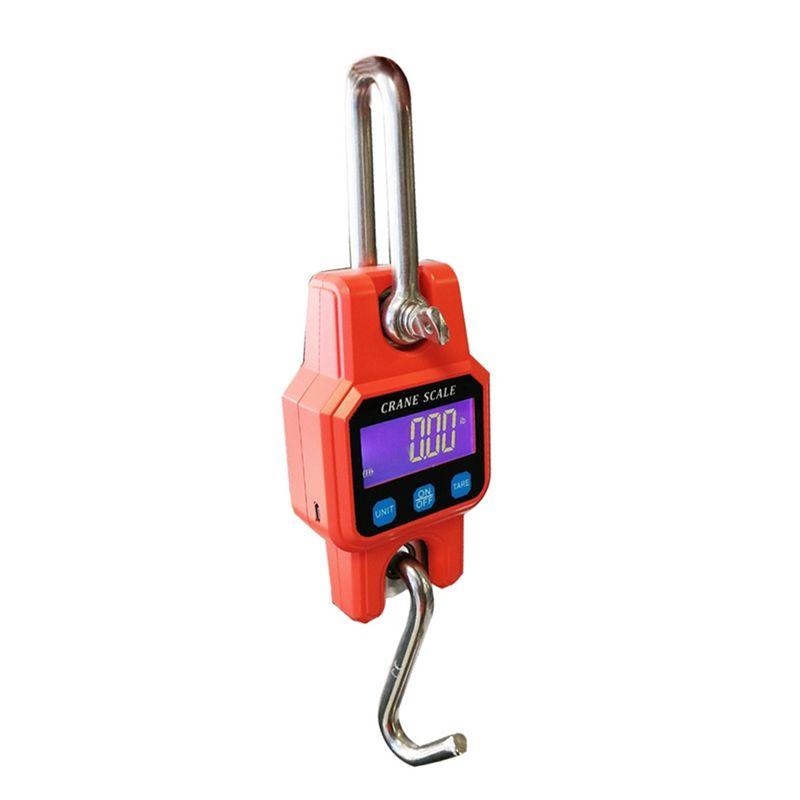 AAAF C06B 300Kg/50G Portable Electronic Hook Scale Charging With Bluetooth Mini Lifting Scale For Household Use