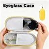 Portable Minimalist Double-Layer Sunglass Case EVA Shock-Resistant Waterproof Stylish and Portable Handle Eyeglass Storage Case