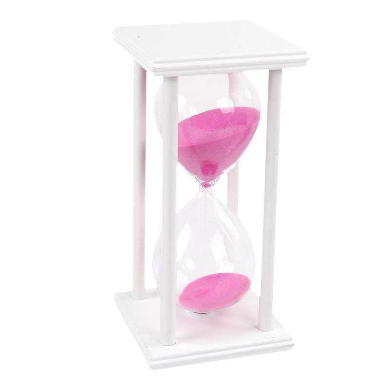 Wooden Hourglass Timer (5-60 Mins) - Perfect Gift for Classmates & Girlfriends, Creative Home Crafts Decor