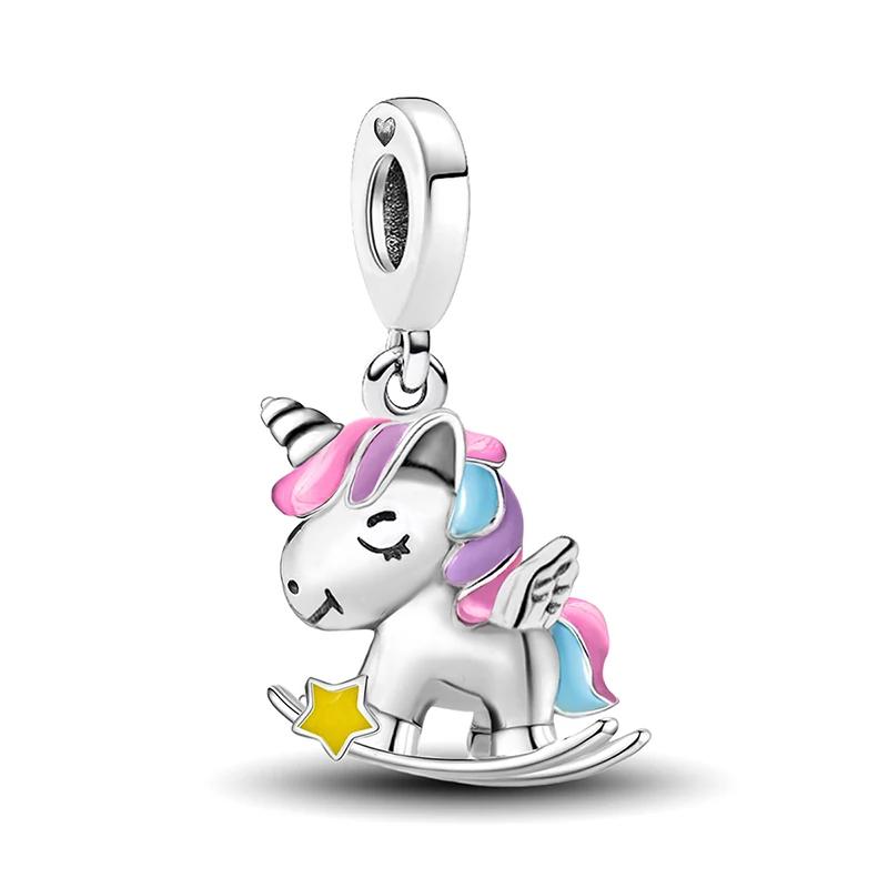 Copper Personalized Flying Dragon Elf Series Charms Beads Fit Original Pan Bracelet High Quality Diy Jewelry