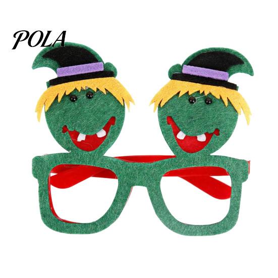 Novelty Themed Party Eyewear Halloween Pumpkin Glasses, Funny for Kids Adults, Spooky Cute Ghost Eyeglass Frames Photo Booth Props, Trick or