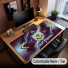 Large Mouse Pad Burnley Football Print Custom Name Text Desk Mat for Office Gaming