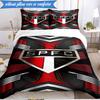 3PCS Paulo Fc Emblem Printed Soft Bedding Set,Including 1pc Duvet Cover And 2pcs Pillowcases Perfect for Bedroom, Dormitory, Fan Gift