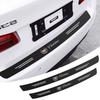 1Pcs Car Carbon Fiber Rear Bumper Trunk Protection Stickers For Logo Escalade CTS ATS SRX XTS XT5 STS CT5 CT6 BLS XLR